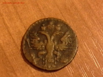 полушка 1731г перечекан(красивая) - 1431629004928