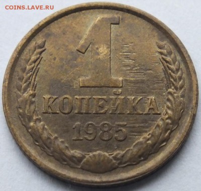 1 копейка 1985 г. ости с лева от земного шара, определение. - DSCF1781