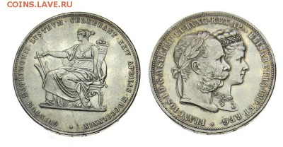 Австро Венгрия 2 гульдена 1879 оценка - АВ