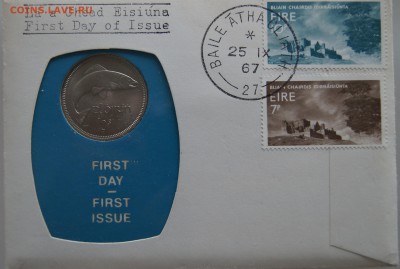 ИРЛАНДИЯ, флорин 1966 UNC + FDC, до 21.05 @ 22:00 - DSC03483.JPG