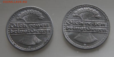 ГЕРМАНИЯ, 2×50 пфеннигов 1921, 1922 (Al), до 21.05 @ 22:00 - DSC03509.JPG