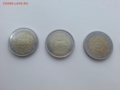 Юбилейные 2 евро 6 шт (включая 2 Мальта) до 17.05.2015 21.00 - а2