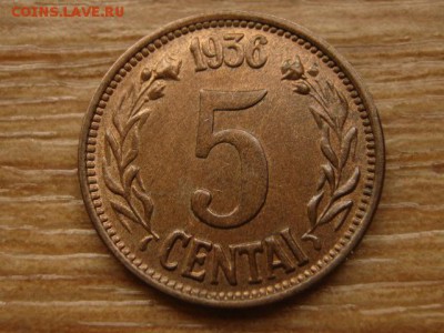 Литва 5 центов 1936 до 18.05.15 в 21.00 М - IMG_4744