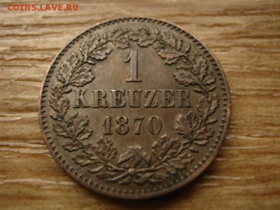 Баден 1 крейцер 1870 до 18.05.15 в 21.00 - IMG_4839