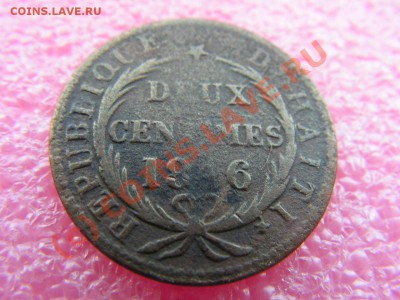 -Гаити- 2 сантима 1846 -- 9 июля 21-00 - PICT0709.JPG