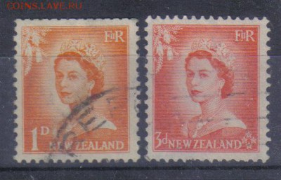 Новая Зеландия 1953-57гг №1 до 18.05 22.00мск - Новая Зеландия 1953-57гг №1 10р