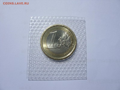 1 евро Сан-Марино 2009. UNC. В запайке из набора. - 1 евро Сан-Марино 2009 - 1.JPG