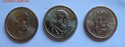 1 доллар президенты 3,4,7 до 21 мая 22.00 - 3-4-7