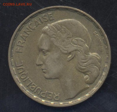 Франция 50 франков 1951 г. 19.05.15 г. 22-00 МСК. - Франция