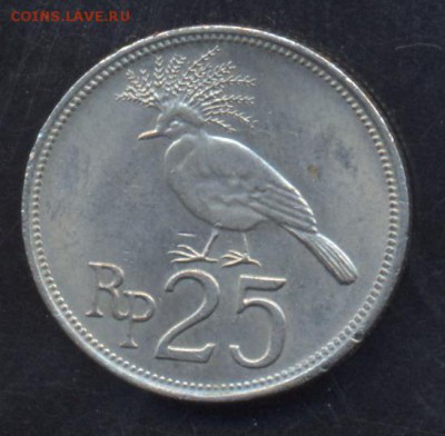 Индонезия 25 рупий 1971 г.19.05.15 г. 22-00 МСК. - Индонезия1