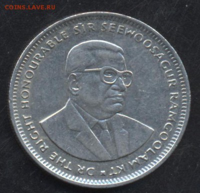 Маврикий 1 рупия 1991 г.19.05.15 г. 22-00 МСК. - Маврикий