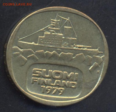 Финляндия 5 марок 1979 г.19.05.15 г. 22-00 МСК. - Финляндия1