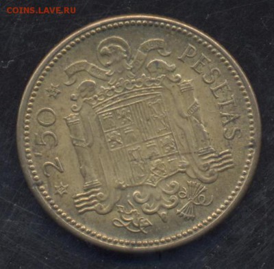 2 песеты 1954 г. 19.05.15 г. 22-00 МСК. - Испания1