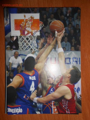 ПОРТУГАЛИЯ, Спорт, марки+открытки+спецгашение, серия - DSCN7163.JPG