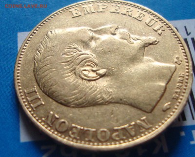 20 франков, 1856 г,золото, Наполеон3, 20.05.15 20-30 Москвы - TR4