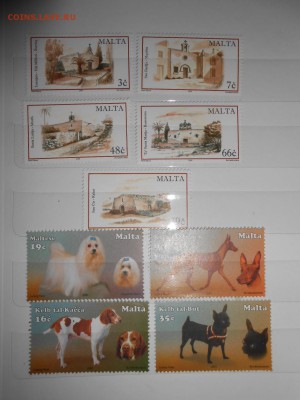 Мальта, чистые, 4 полные серии, Бабочки, Собаки, Насекомые - DSCN7728.JPG
