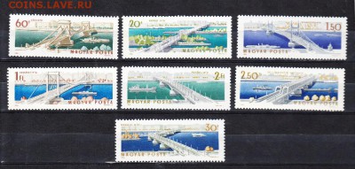 марки Венгрия мосты 1964г - 12