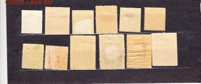 марки Грузия 1919-20г 12шт - 55а