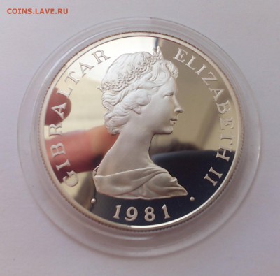 ГИБРАЛТАР 1 крона 1981 19.05 22:00 - гибралтар2