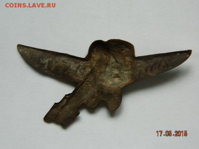 Значок ОДВФ на постройку эскадрильи «Ультиматум». 1923 г. - DSCN2247.JPG