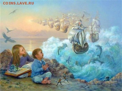 Сказочка на ночь для нумизматов. - !000монетка 000.1 ааа. 0.с4