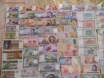 Банкноты (боны) мира 100 шт UNC(прес) - до 22.05.15 22:00мск - SAM_0881.JPG