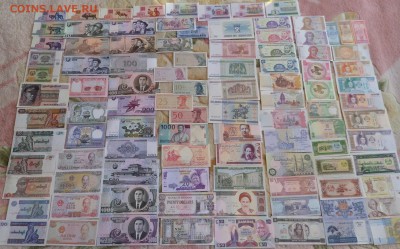 Банкноты (боны) мира 100 шт UNC(прес) - до 22.05.15 22:00мск - SAM_0880.JPG