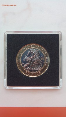 6 монет по 2 фунта из серии 12 Подвигов Геракла. Тираж 7500. - w