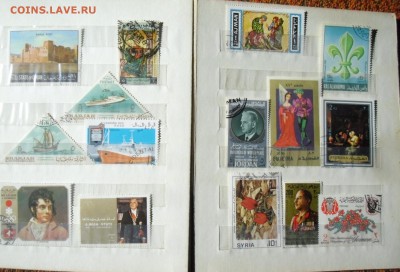 154 чистых старых марок Мира + бонус старые гашеные марки - гаш9.JPG
