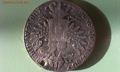 1 шт рубль 1728 (Петр 2) 2шт талер (Мария Тереза) - IMAG0219