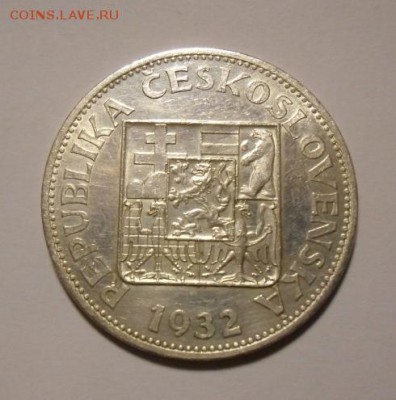 Чехословакия 10 крон 1932 и 20 крон 1937,Югославия 20д 1938 - чех.JPG