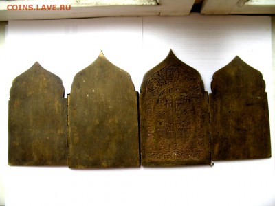 складень Двунадесятые Праздники,4-х створ,эмали - 2