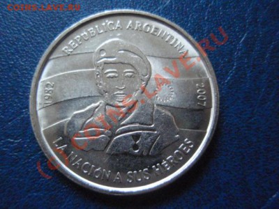 Аргентина 2 песо 2007 Фолкленды. до 08.07 в 21.00 М - P7043700.JPG