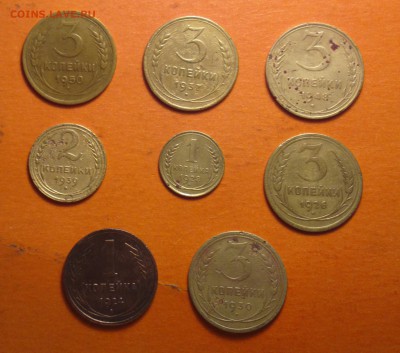 6 нечастых *разновидов* 26-50гг- всё по 5уе+бонус-до 22 5 15 - 26 50р_cr