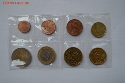 Набор монет Евро Австрия 2002г - DSC_0087.JPG