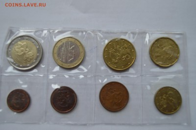 Набор монет Евро Финляндия 1999-2001г - DSC_0106.JPG