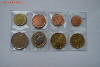 Набор монет Евро Испания 2000-2003г - DSC_0114.JPG