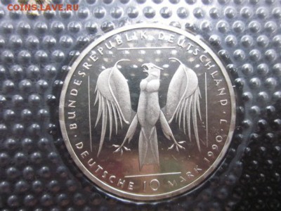 1990 ФРГ, 10 М, серебро, упаковка, до 25.05 в 22-15 мск - IMG_0473.JPG