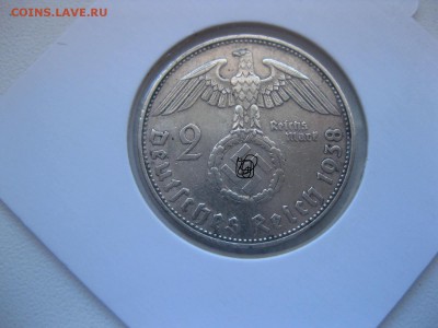 РЕЙХ,2 марки 1938Е(Гинденбург)!до 23.05.2015 - IMG_4869.JPG