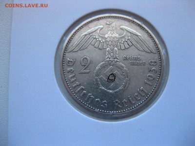 РЕЙХ,2 марки 1938А(Гинденбург)!до 23.05.2015 - IMG_4877.JPG
