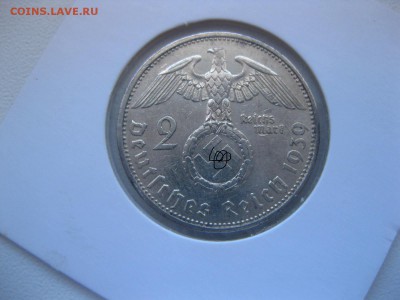 РЕЙХ,2 марки 1939А(Гинденбург)!до 23.05.2015 - IMG_4897.JPG
