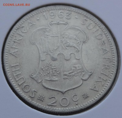 ***** ЮЖНАЯ АФРИКА 20 ЦЕНТОВ 1963 до 26.05 в 22:00 ***** - DSC01501.JPG