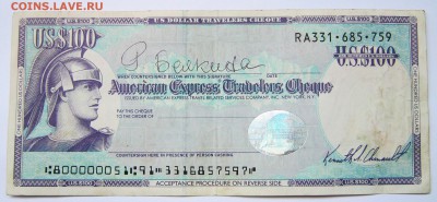 чек American Express - ае1