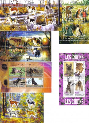 Марки мира мл Собаки №2 до 23.05 22.00мск - Марки мира мл Собаки-2