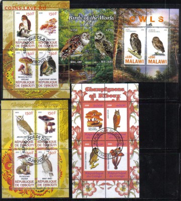 Марки мира мл Совы до 23.05 22.00мск - Марки мира мл Совы