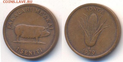 Тонга 1 сенити 1979 (Свинья,кукуруза)	 до 	27.05.15	 22:00 М - Э_01