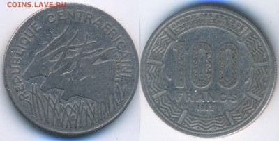 ЦАР 100 франков 1982	 до 	27.05.15	 22:00 МСК - А8-26_новый размер