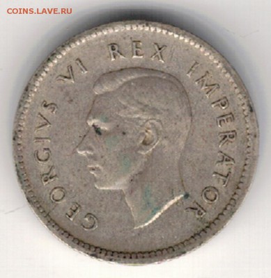 Ag Ю.Африка 3 пенса 1937 до 25.05.15 в 22.00мск (Б57) - 5-ю37