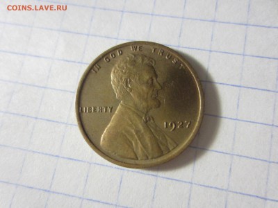 США 1 цент 1927, предродажная оценка. - IMG_2943