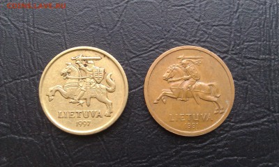 Литва 10 и 20 центов до 26.05 - 22:00 - IMAG4051